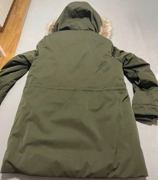 Parka Zara verde militar Talla M