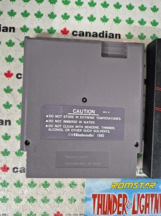 Thunder & Lightning NES