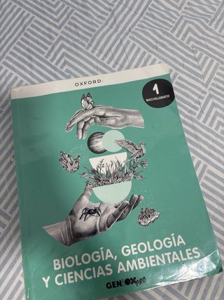 Libros 1º de Bachillerato Ciencias.