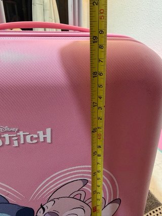 Maleta infantil Stitch Disney rosa
