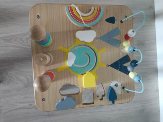 Mesa de actividades de madera Verbaudet