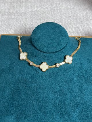 Pulsera Van Cleef & Arpels Oro Blanco