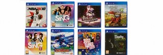 PS4 Juegos Varios (NBA 2K18, Let's Sing, etc.)