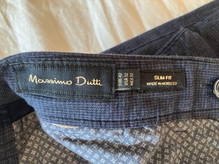 Pantalón Massimo Dutti Azul T42