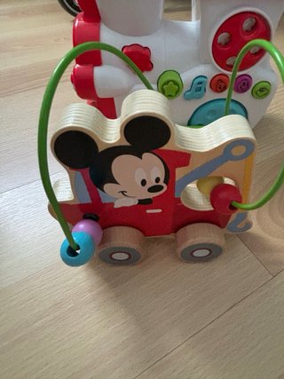 Lote Juguetes Bebé: Coche Mickey, Tren con Piano