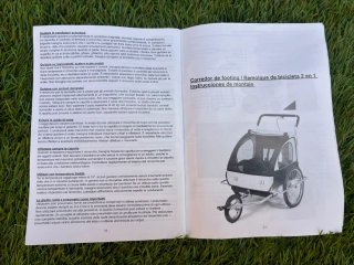 Remolque bici-carro senderismo
