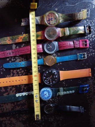 Lotto 7 Orologi Swatch Funzionanti