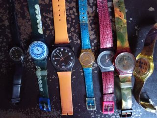 Lotto 7 Orologi Swatch Funzionanti