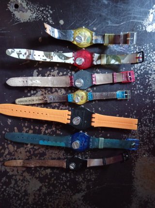 Lotto 7 Orologi Swatch Funzionanti