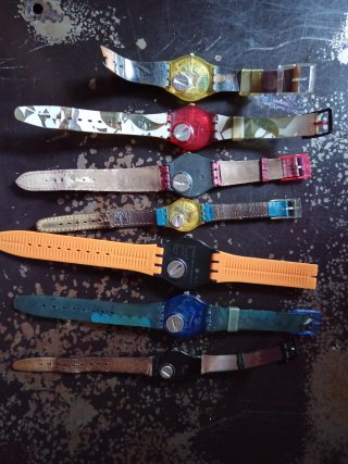 Lotto 7 Orologi Swatch Funzionanti