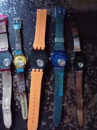 Lotto 7 Orologi Swatch Funzionanti