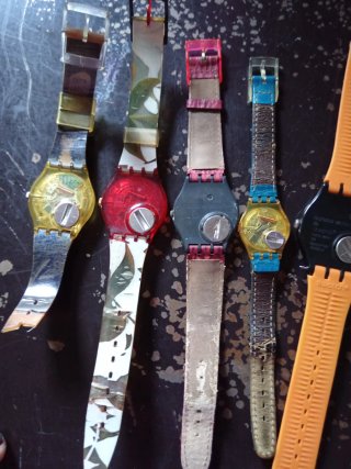 Lotto 7 Orologi Swatch Funzionanti