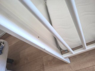 Cuna Ikea + Colchón + Chichoneras Zara