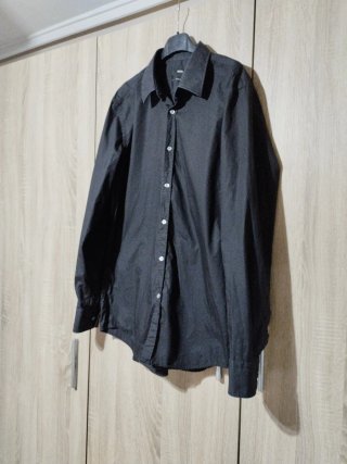 Camisa Boss Hombre Negra