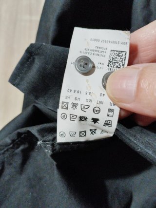 Camisa Boss Hombre Negra