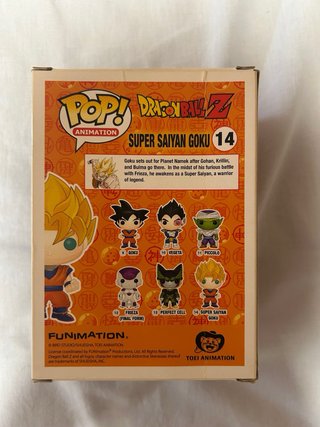 Funko Pop! Dragon Ball Z Super Saiyan Goku #14