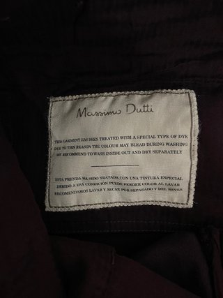 Pantalón largo morado