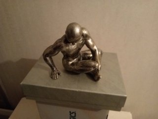 Conjunto figuras decorativas hombre