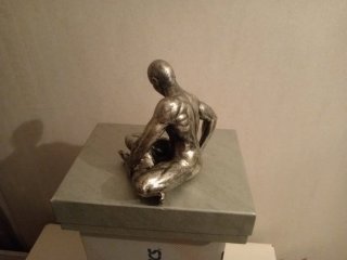 Conjunto figuras decorativas hombre