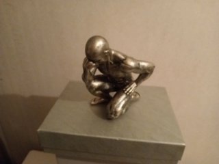 Conjunto figuras decorativas hombre