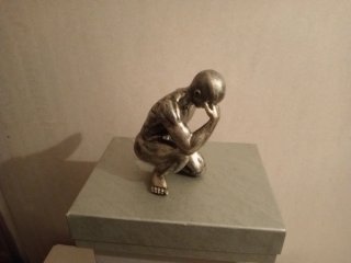 Conjunto figuras decorativas hombre