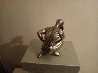 Conjunto figuras decorativas hombre