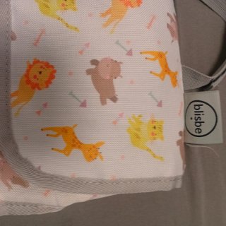 Cambiador bebé estampado animales