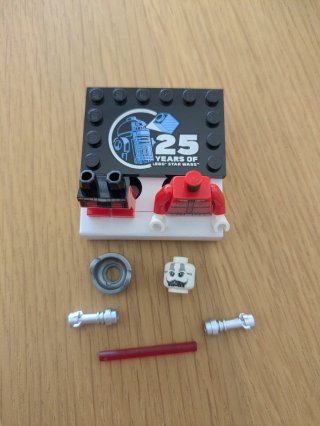 Lego Darth Malak Mini Figura 25 Aniversario