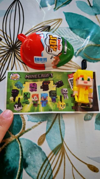 Kinder Joy Collezione Minecraft Cod. VC317 Nuovo