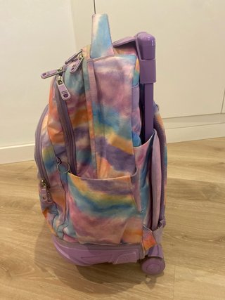 Mochila Totto con ruedas tie-dye