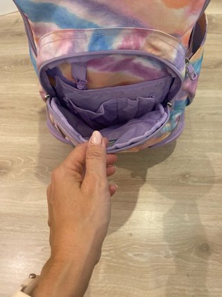 Mochila Totto con ruedas tie-dye