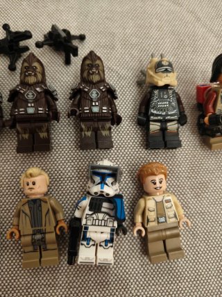 Lote Figuras Lego Star Wars Personajes