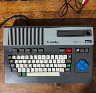 GoldStar FC-200 MSX Retro Ordenador Vintage
