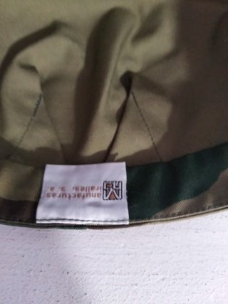 Gorra militar estilo marine camuflaje