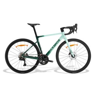 Bicicleta Carretera Rockbros FLR-W3 Blanca/Verde