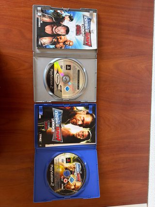 Lote 2 Juegos WWE Smackdown vs Raw PS2