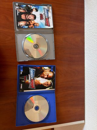 Lote 2 Juegos WWE Smackdown vs Raw PS2