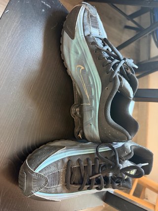 Nike Shox Zapatillas Negras y Turquesa