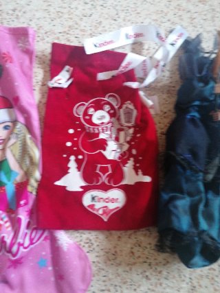 4 Calze Epifania M&M's Barbie Kinder