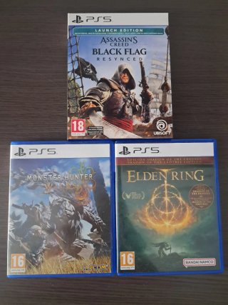Lote 3 Juegos ps5