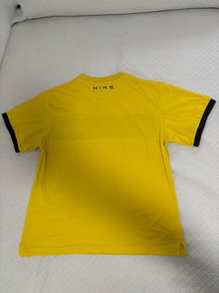 Camiseta Nike Vintage Amarilla Negra Talla S Y2K