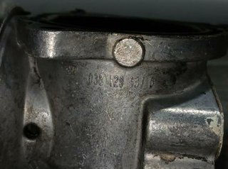 Válvula egr 038129637d volkswagen golf 1.9 1270657
