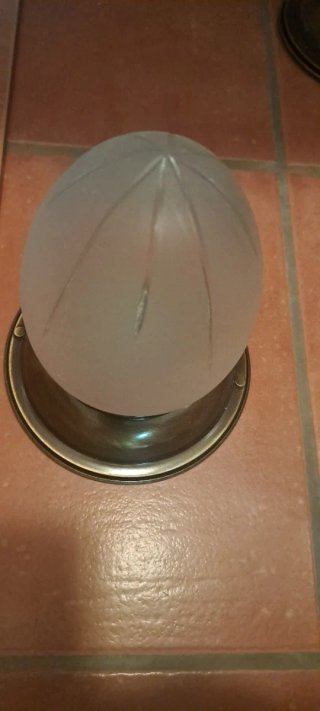 Lámparas de techo plafón cristal y metal