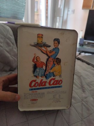 Caja Metálica Vintage Decorada