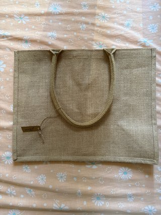 Bolso de rafia para la playa