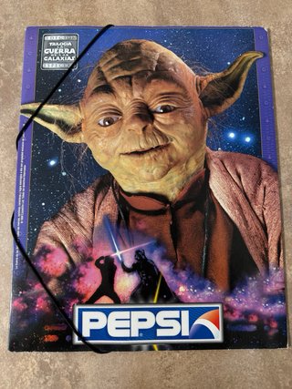 Carpetas Vintage Pepsi y Star Wars