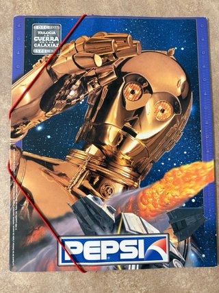 Carpetas Vintage Pepsi y Star Wars