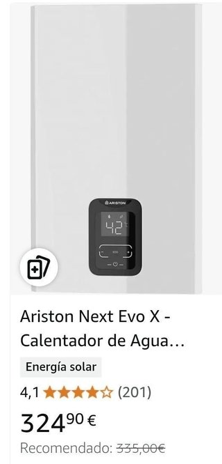 Ariston Next Evo X - Calentador de Agua 11L/min
