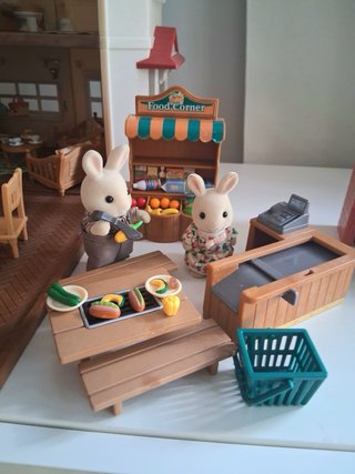 Casa Sylvanian Families con accesorios
