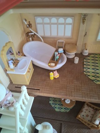 Casa Sylvanian Families con accesorios